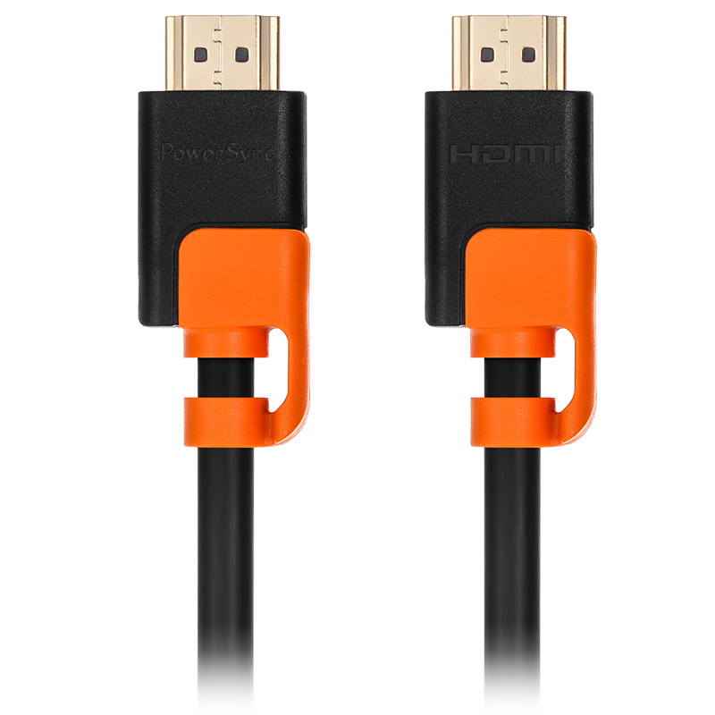 包尔星克PowerSync/H2GAR0010系列 HDMI高清视频线 3D高清2.0版抗摇摆耐折弯电脑连接电视线双色