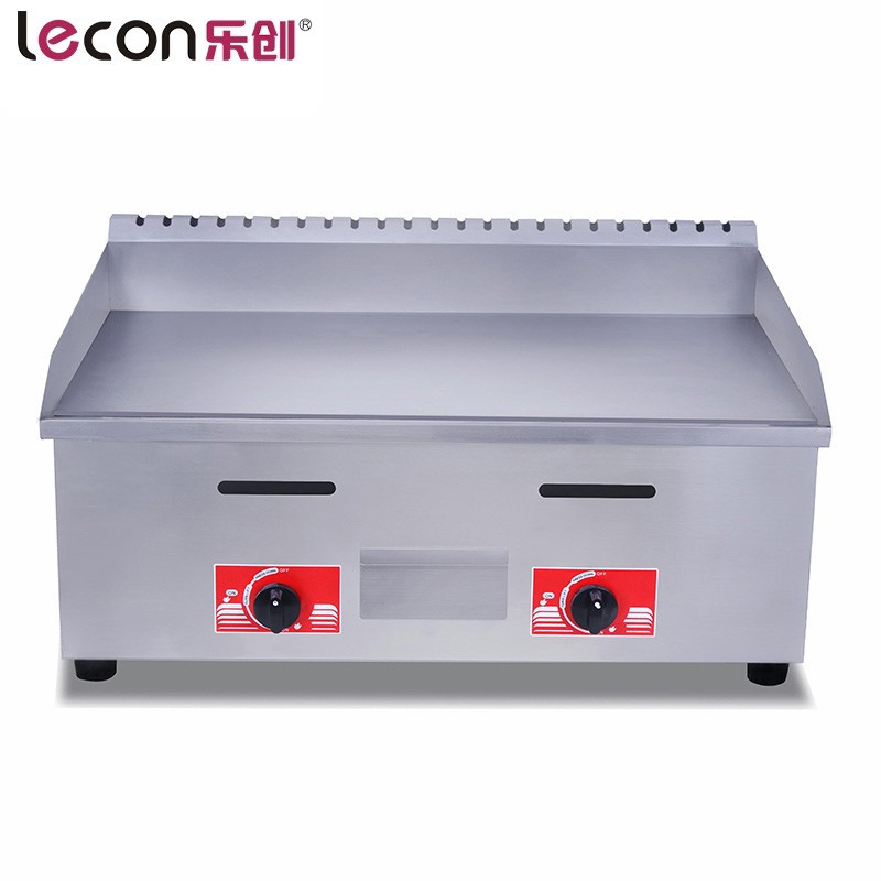 乐创(lecon)720 台湾手抓饼机器 商用扒炉 鱿鱼铜锣烧机 铁板烧燃气