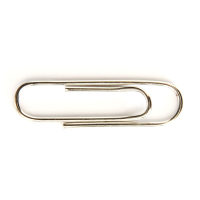 得力(Deli)0018回形针/曲别针 得力文具 办公文具装订用品回形针 29mm 100枚/盒