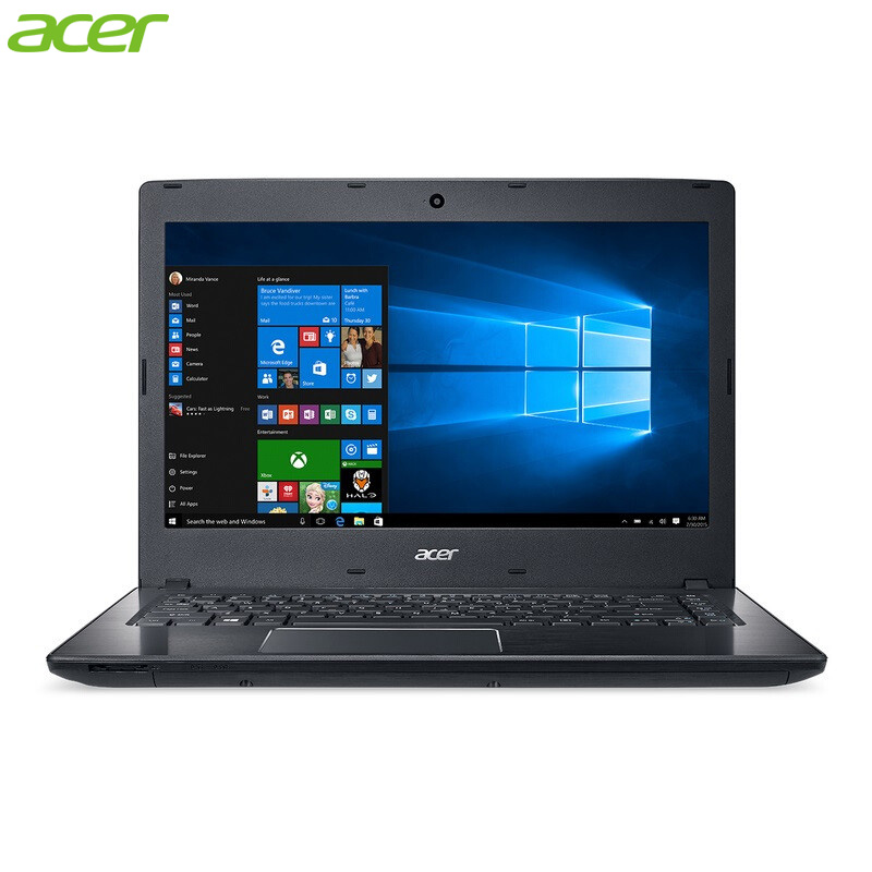 宏碁(acer)TMP249 14英寸商用笔记本电脑(I5-6200U 4G 500G 2G独显 刻录 LINUX)