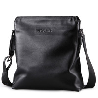 男包单肩包竖款真皮商务男士包包休闲头层牛皮包小背包斜挎包潮包