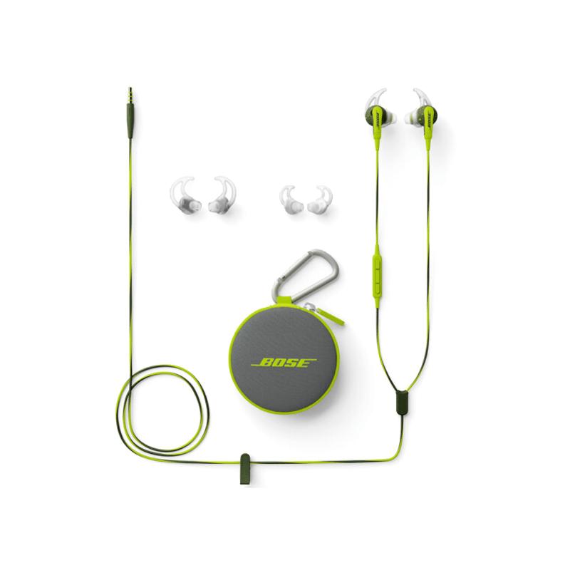 Bose SoundSport 耳塞式运动耳机-绿色