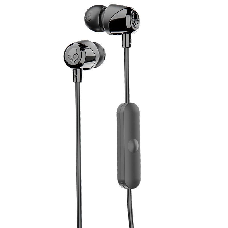 骷髅头(Skullcandy)JIB WIRELESS S2DUW-K003专业运动无线蓝牙耳机手机线控通 夜跑版 黑色图片