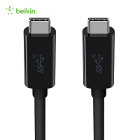 USB3.1, USB-C 连接线,1米,100W,10Gb/s,黑色