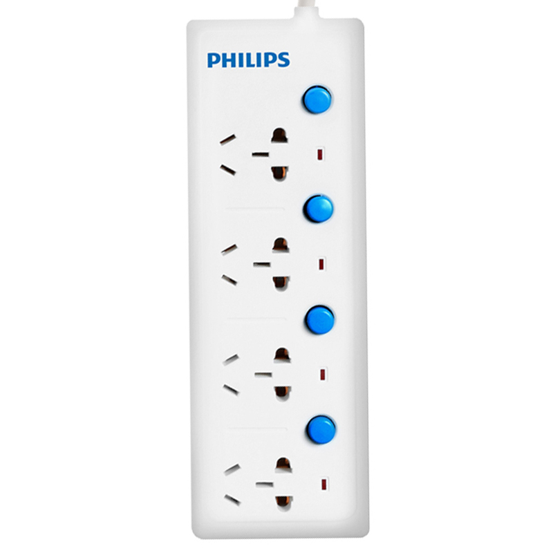 飞利浦(Philips) 分控四位1.8M接线板SPS2420C/93(个)