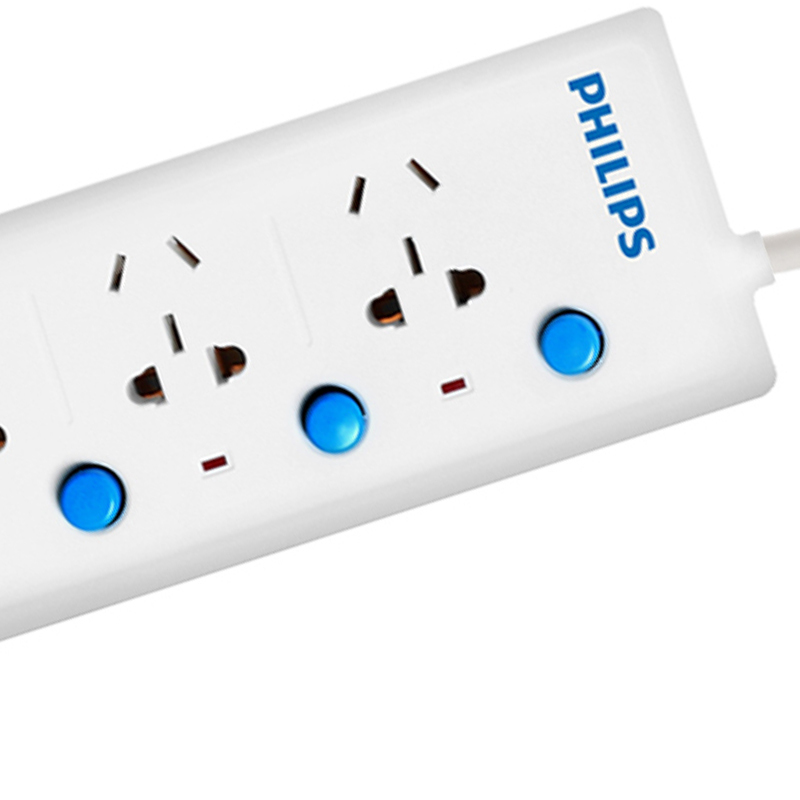 飞利浦(Philips) 分控四位1.8M接线板SPS2420C/93(个)