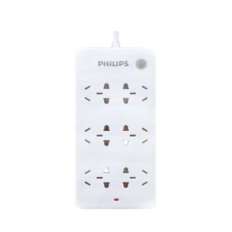 飞利浦(Philips) 六位5M接线板SPS6050B/93(个)图片