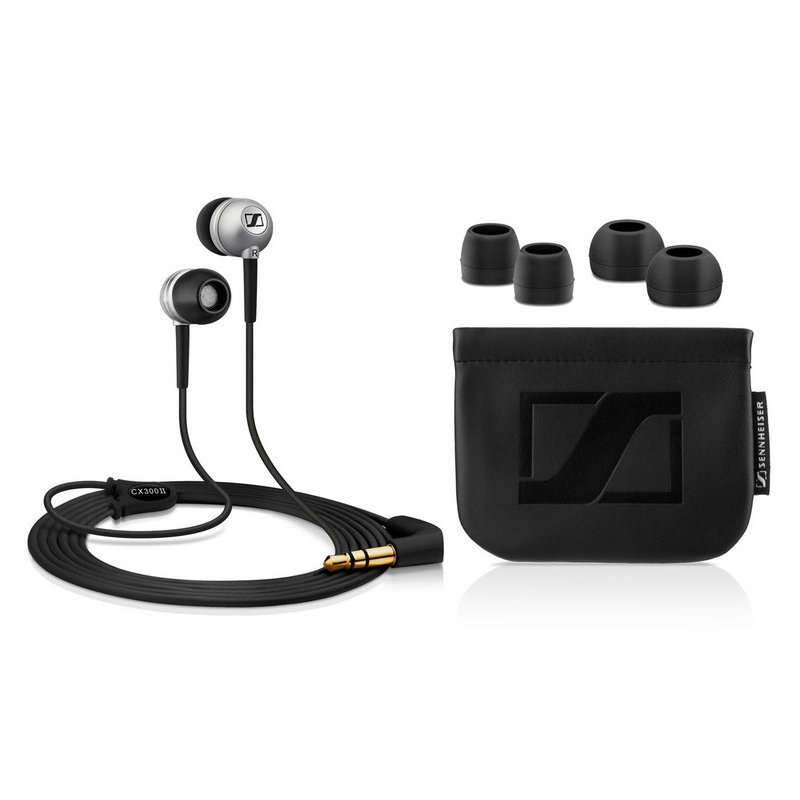 森海塞尔(Sennheiser) CX300II Precision 黑色 高清解析有线耳机[保税仓发货]