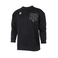 Puma/彪马 男装2017新款针织卫衣运动休闲经典圆领套头衫|838352-01