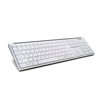 富勒(Fuhlen)MK850 USB无线笔记本电脑键鼠吃鸡游戏办公家用商务 静音 防水 省电 键盘鼠标套装 白色