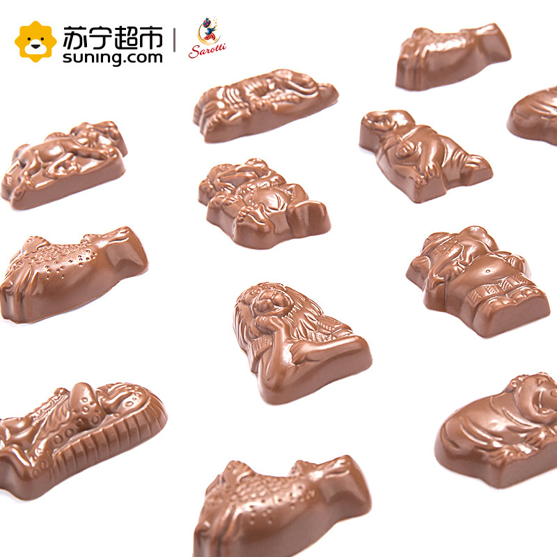 萨洛缇动物园牛奶巧克力100克
