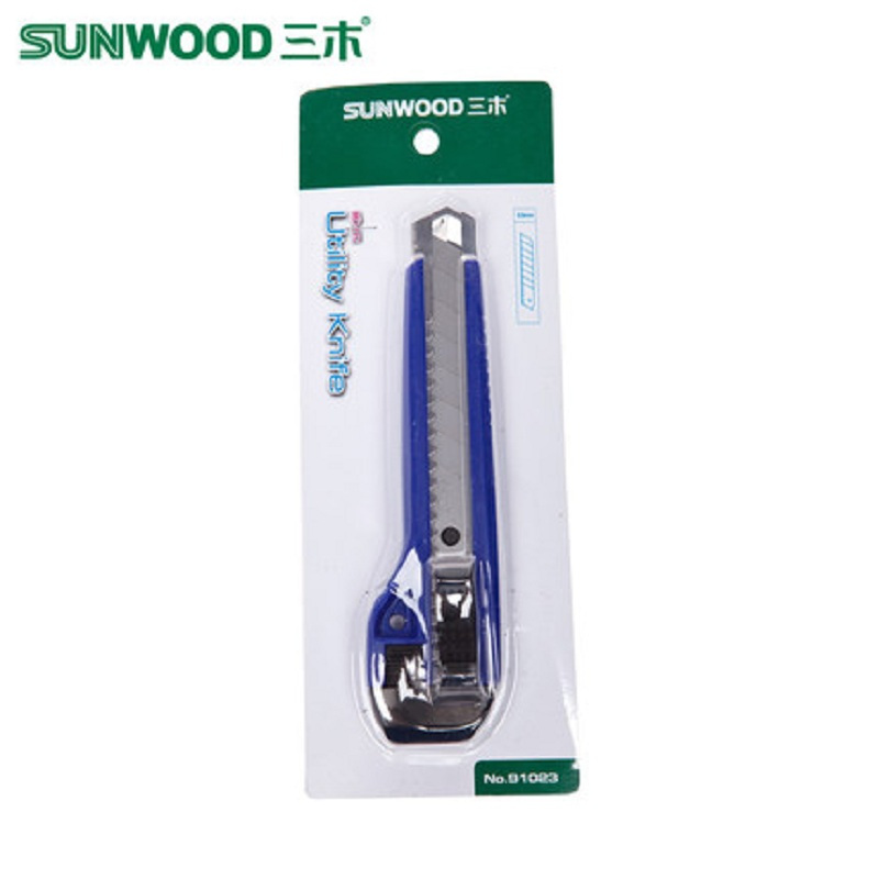 三木（SUNWOOD）颜色随机 美工刀 91023（把）