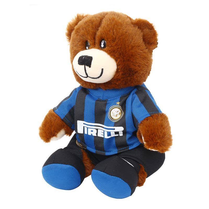 国际米兰俱乐部Inter Milan官方吉祥物可爱小熊公仔毛绒玩具儿童礼物图片