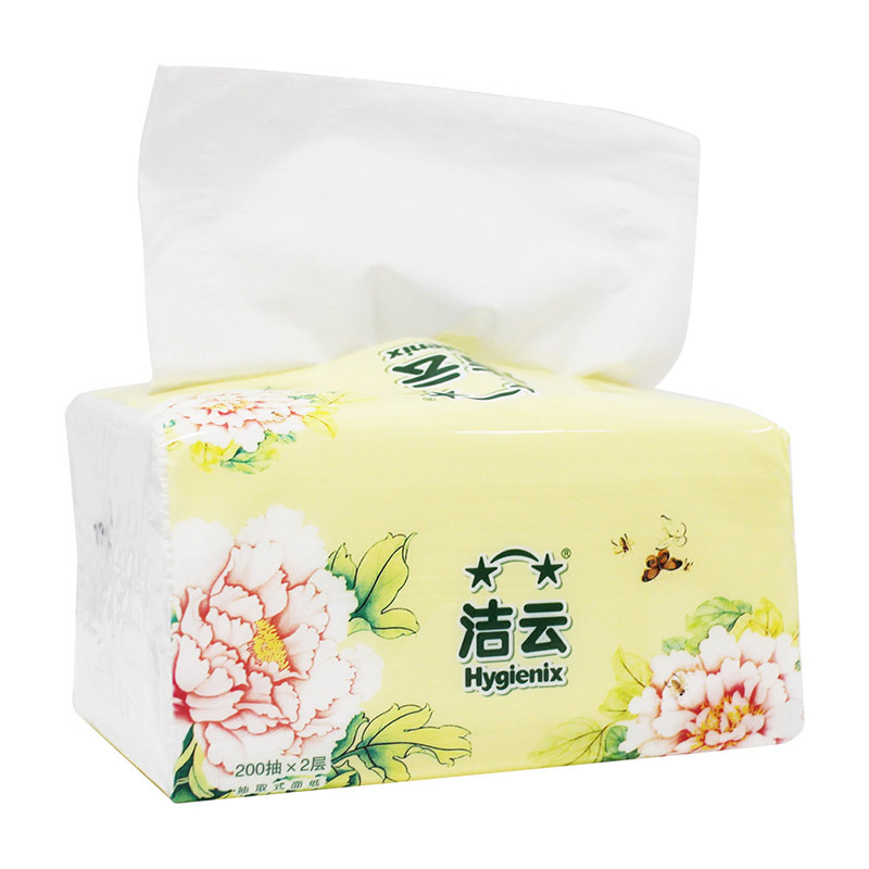 洁云 福瑞国色2层200抽中幅162218(箱:16提*3包)