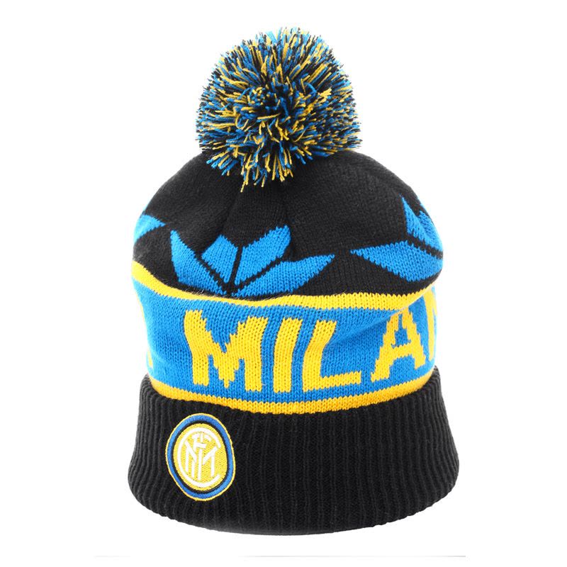 国际米兰俱乐部针织棉帽-蓝黑色 (Inter Milan)图片