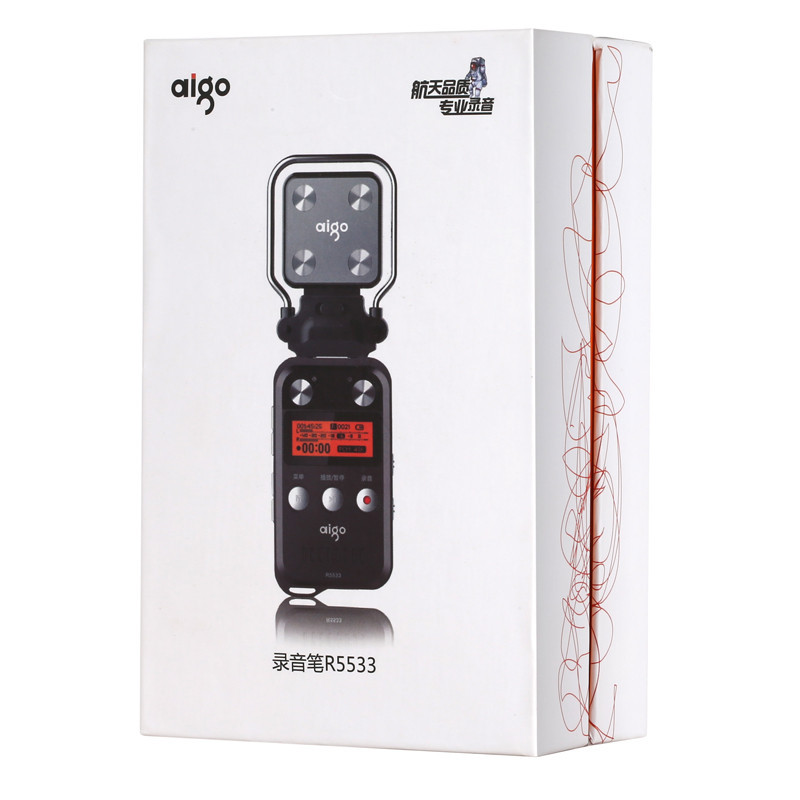 爱国者(AIGO) 锖色 16G内存 录音笔 R5533 (个)