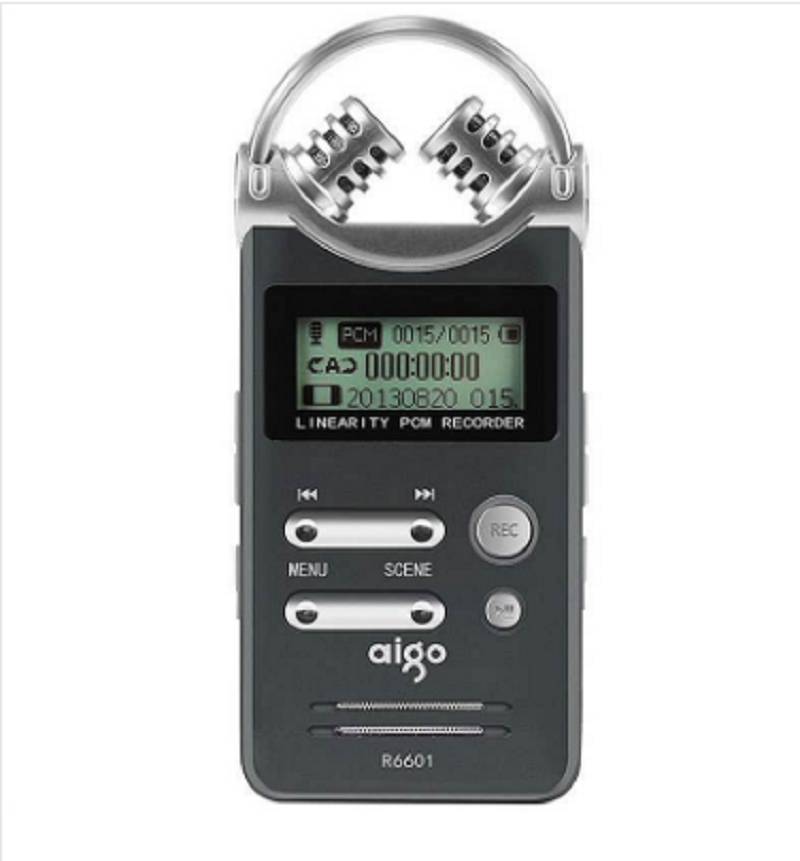 爱国者(AIGO) 灰色 8G内存 录音笔 R6601 (个)
