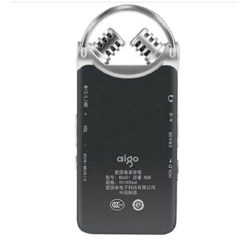 爱国者(AIGO) 灰色 8G内存 录音笔 R6601 (个)