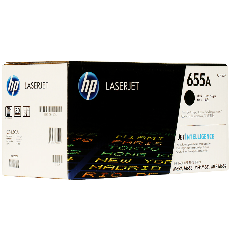 惠普（HP）CF450A 655A 黑色硒鼓(硒鼓/粉盒) 适用打印机 M652 M653 M681 M682高清大图