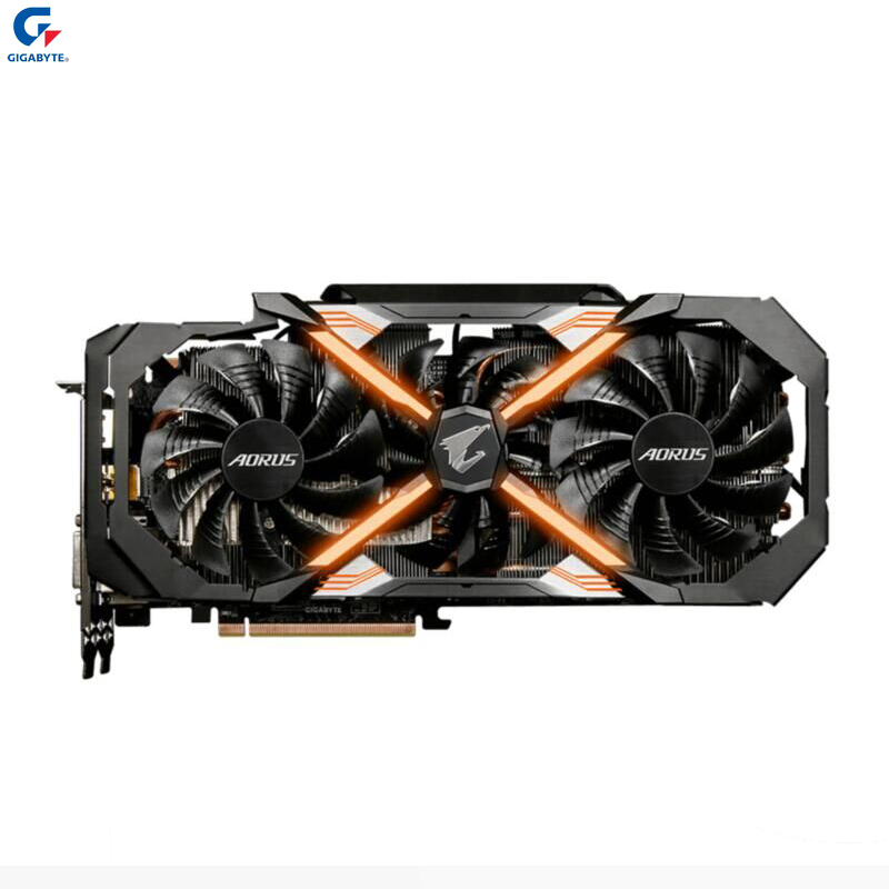 技嘉(GIGABYTE)AORUS GTX 1080Ti 11G吃鸡显卡(1569-1683MHz/11010MHz)