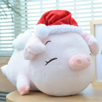 可爱卡通天使猪抱枕小猪公仔布娃娃猪猪玩偶毛绒玩具趴趴猪礼物女天使猪公仔60厘米