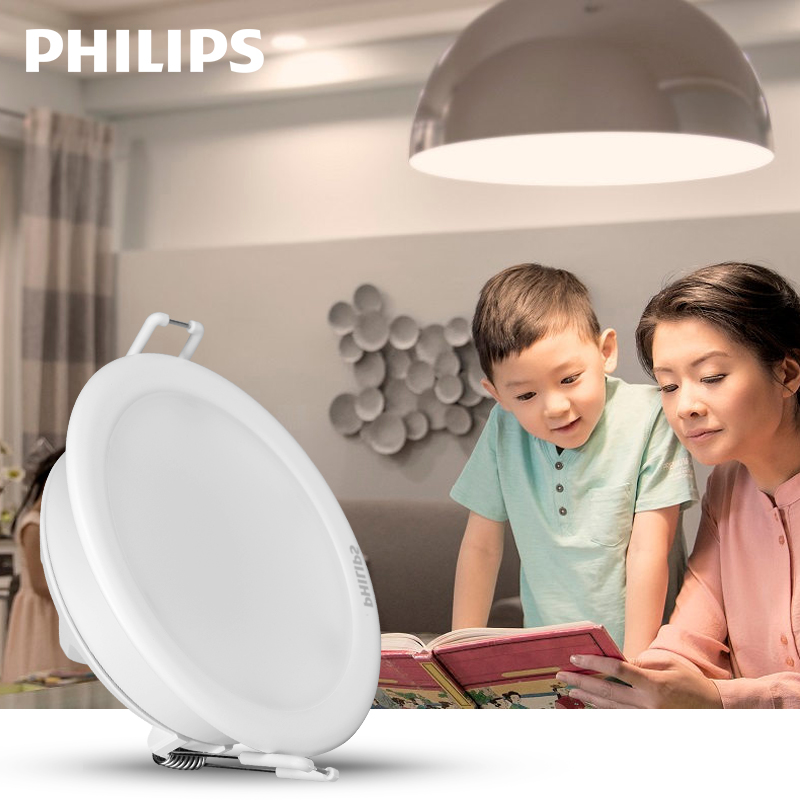 飞利浦（PHILIPS）led筒灯闪澈3.5W嵌入式2.5寸超薄闪晔 简约现代 耐用节能 甄选材质 9W防雾天花灯洞灯