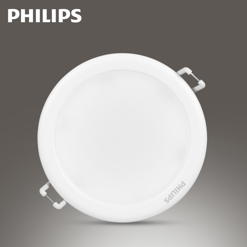 飞利浦（PHILIPS）led筒灯闪澈3.5W嵌入式2.5寸超薄闪晔 简约现代 耐用节能 甄选材质 9W防雾天花灯洞灯