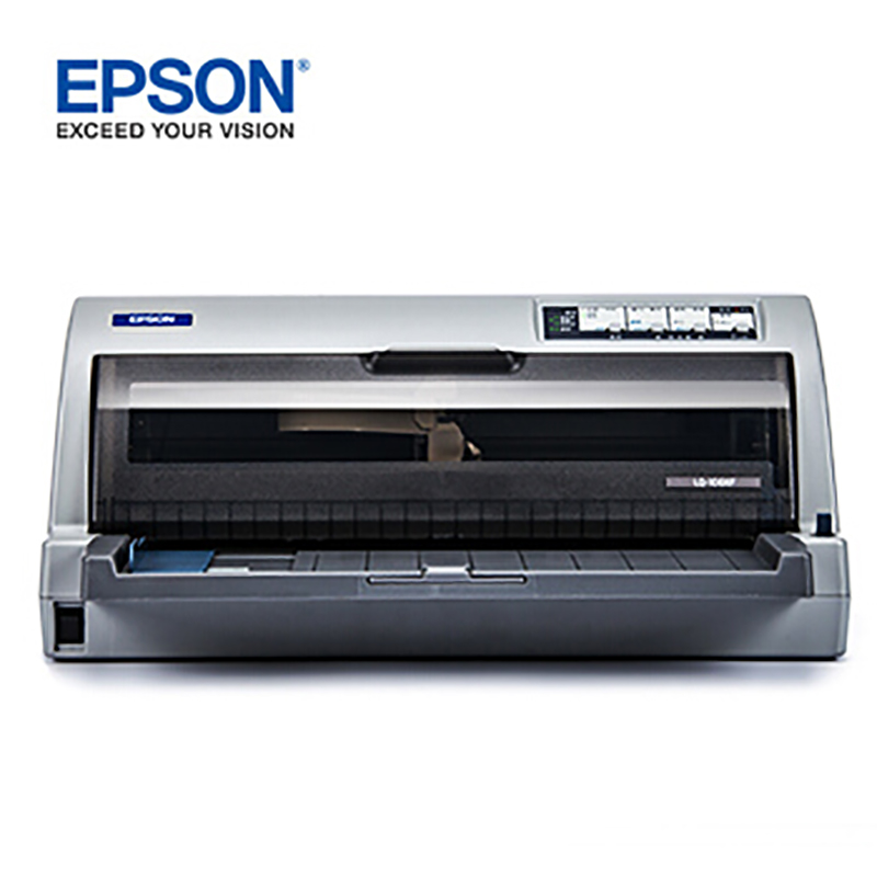 爱普生(Epson)LQ-106KF 106列平推票据针式打印机(打印速度:220汉字/秒;英文440字符/秒)