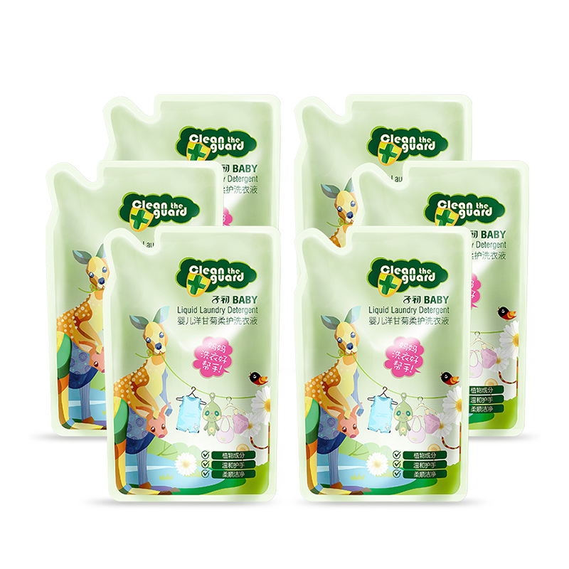 子初 婴儿洋甘菊柔护洗衣液 500ML*6
