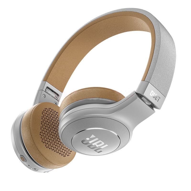 jblduetbtwireless蓝牙耳机头戴式无线耳机耳麦灰色