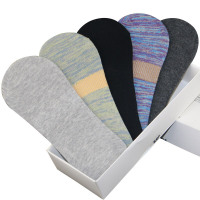 星加坊（SQF）男女隐形袜船袜运动休闲袜 五双盒装 50XX