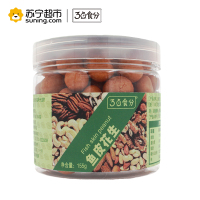 3点食分 零食 坚果 鱼皮花生 155g