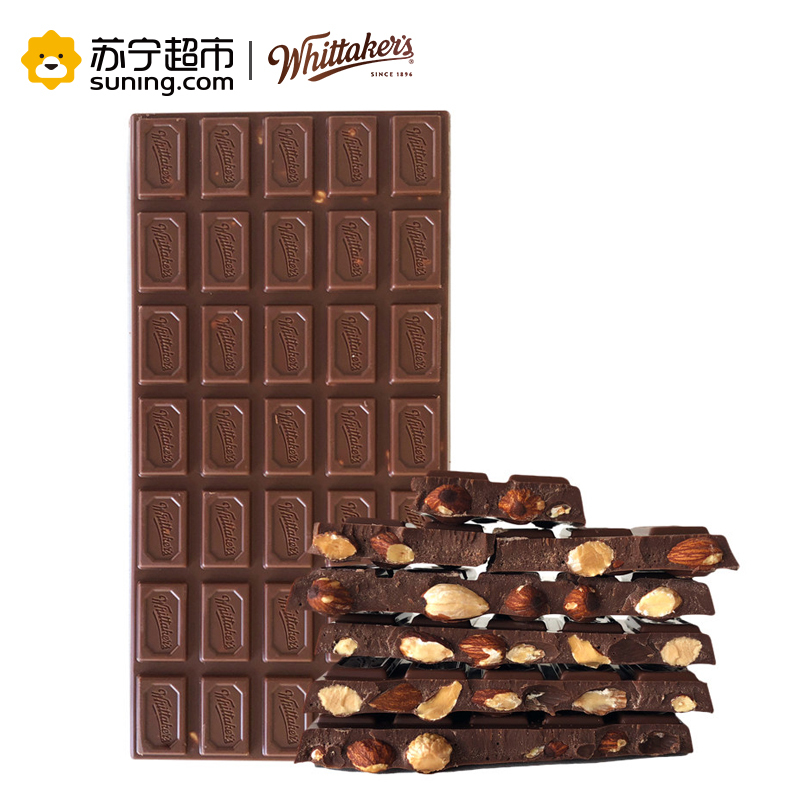 Whittaker’s 惠特克 扁桃仁牛奶巧克力 200g