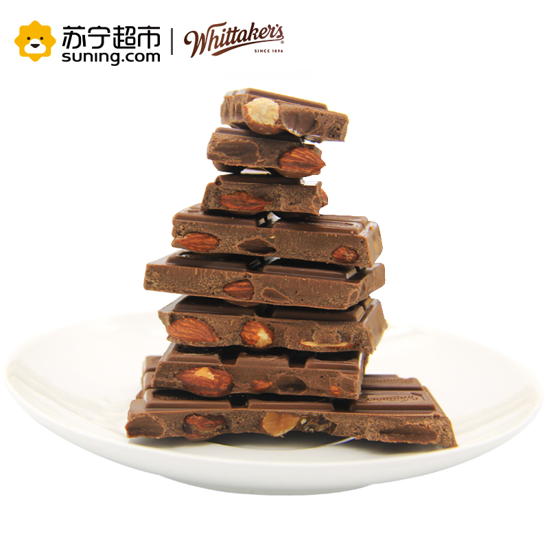 Whittaker’s 惠特克 扁桃仁牛奶巧克力 200g