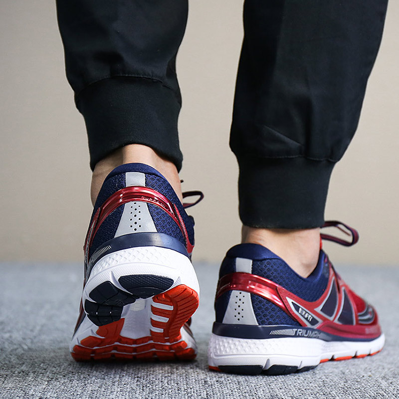 Saucony圣康尼TRIUMPH ISO 3舒适缓震跑步鞋 男S203465