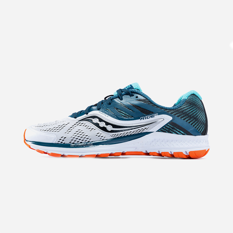 Saucony圣康尼现货 RIDE 10 舒适缓震跑步鞋 男跑鞋 S203733