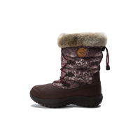 羽绒防水 女款棕色雪地靴 抗寒蓄暖