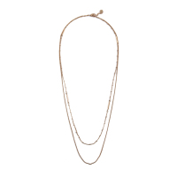 MY FLASH TRASH 细致造型双层项链 NK-4879A