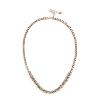 MY FLASH TRASH 镶钻绕线细致项链 NK-4042A