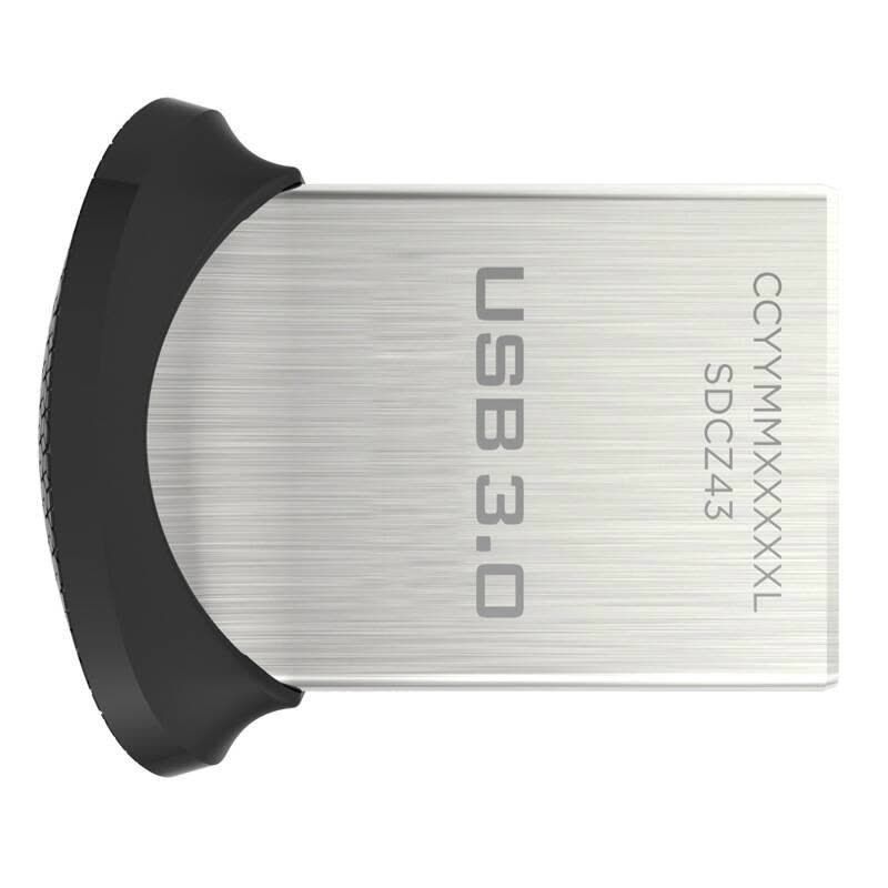 闪迪(Sandisk)64GB U盘 至尊高速酷豆 CZ43 USB3.0 读150MB/s 黑色图片