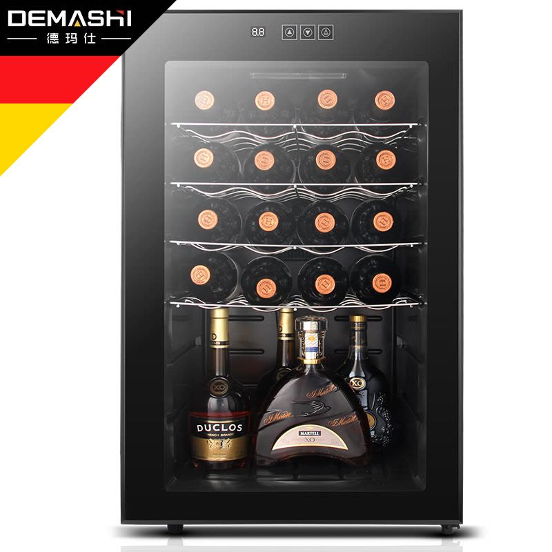 德玛仕（DEMASHI） 红酒柜 恒温酒柜 家用酒窖级雪茄柜藏酒柜 冰吧 HJ-65 红酒柜图片