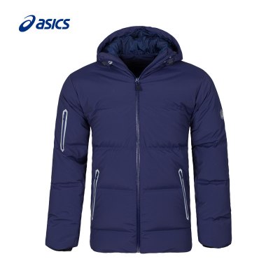 ASICS/亚瑟士 羽绒服 男式厚款羽绒夹克 男短款 827A53-8010