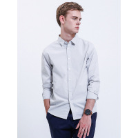男式修身款长袖衬衫PGM1717