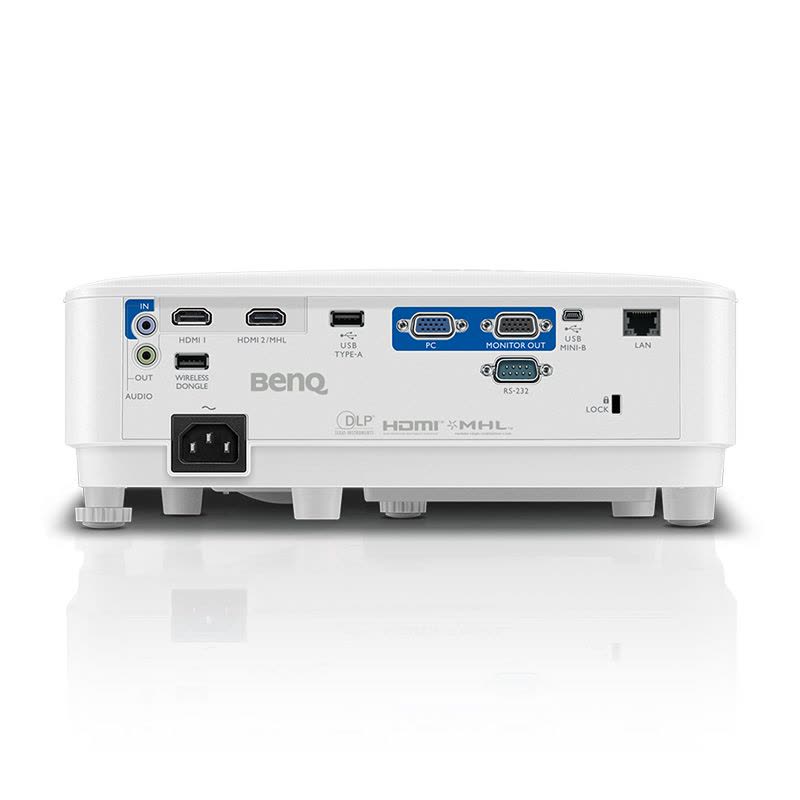 明基(BenQ) MW732 商用投影仪 高清投影机(1280×800分辨率 4000流明 )经典商务图片