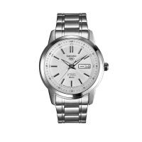 精工(SEIKO)男士手表 5号系列商务休闲全自动机械表男SNKM83J1