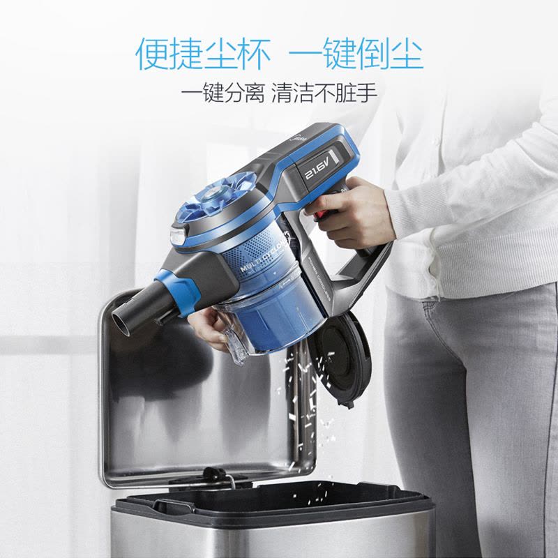 美的(Midea) Power系列吸尘器P71(VH1701)230W 无线手持 充电 扫地机 家用 干湿两用 吸尘器图片