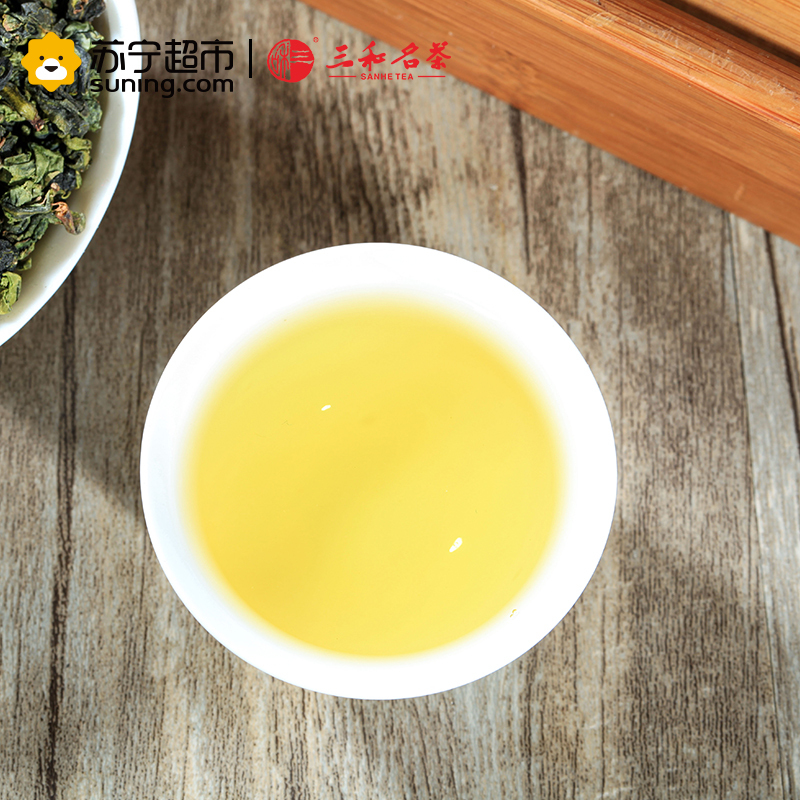 [苏宁超市]三和名茶(SANHE TEA)安溪铁观音茶叶清香型557秋茶250g