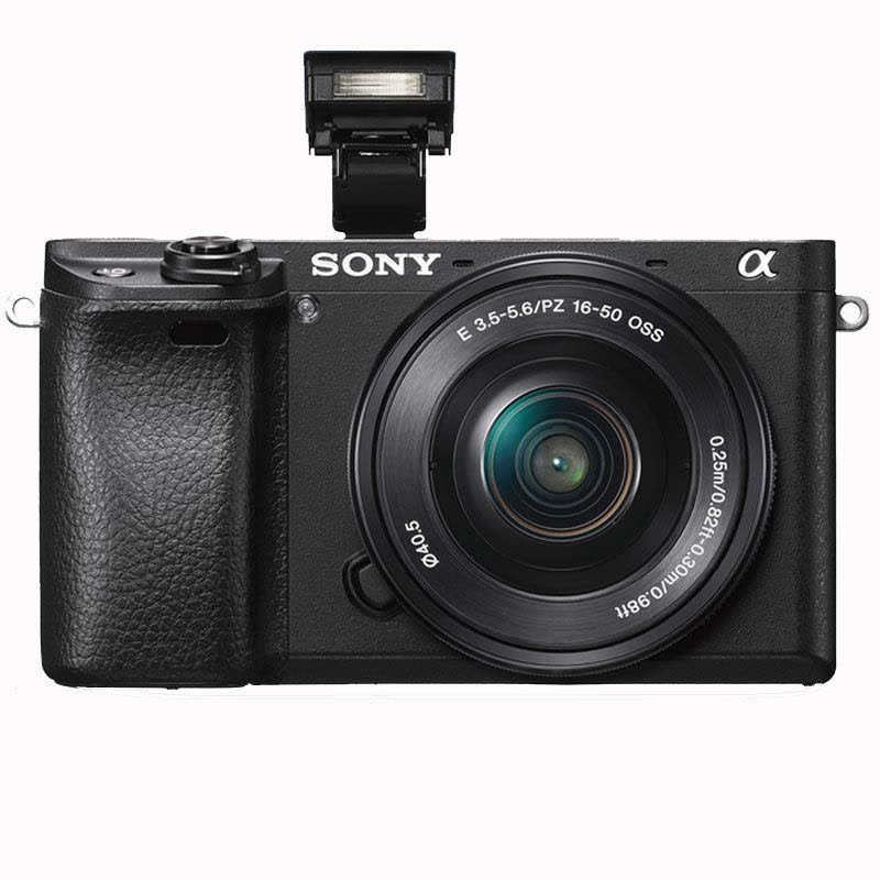 索尼(SONY)ILCE A6300黑色(16-50mm)数码微单相机 单镜头套装 约2420万像素图片