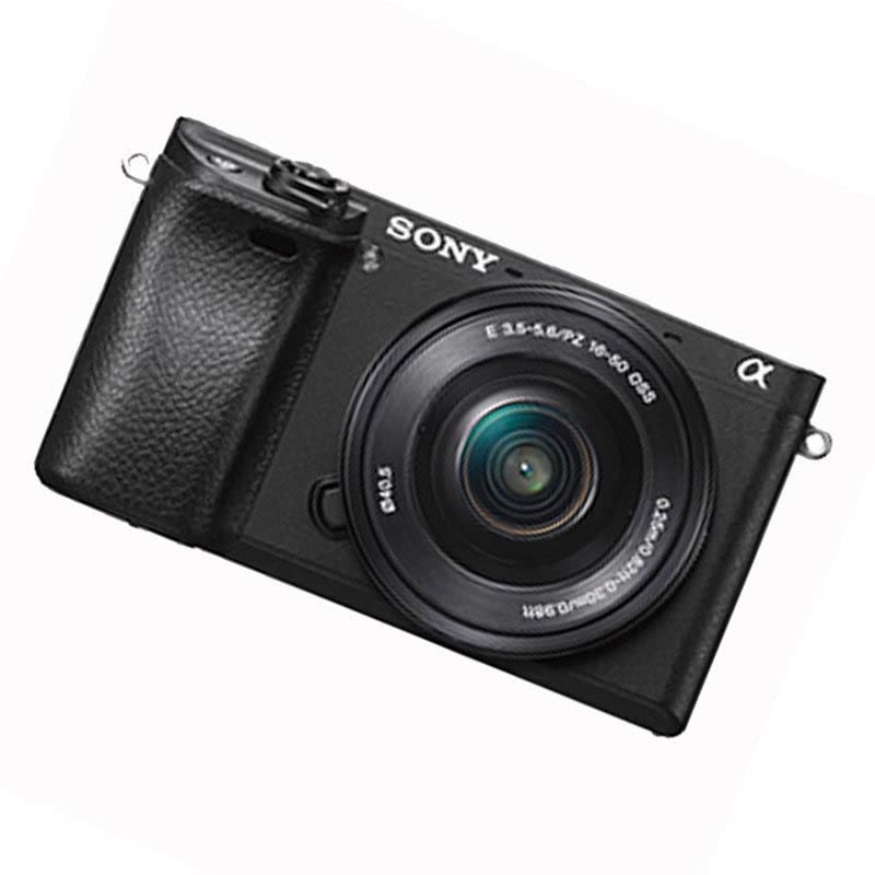 索尼(SONY)ILCE A6300黑色(16-50mm)数码微单相机 单镜头套装 约2420万像素图片