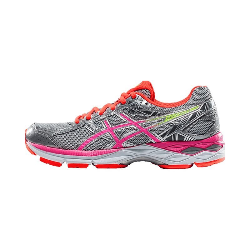 ASICS亚瑟士跑步鞋女鞋EXALT入门稳定跑鞋 运动鞋T666N-9335